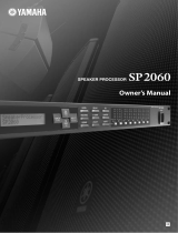 Yamaha SP2060 V1 Bruksanvisning