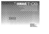 Yamaha T-09 Bruksanvisning