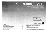 Yamaha T-700 Bruksanvisning