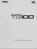 Yamaha TG100 Bruksanvisning