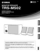Yamaha TRS-MS02 Bruksanvisning