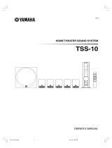 Yamaha TSS10 Användarmanual