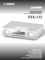 Yamaha TSX-132 Användarmanual