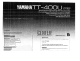 Yamaha TT-400 Bruksanvisning