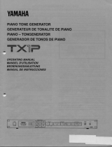 Yamaha TX1P Användarmanual