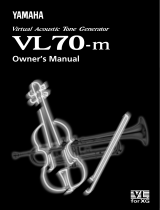 Yamaha VL70-m Användarmanual