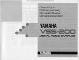 Yamaha VSS-200 Bruksanvisning