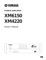 Yamaha XM6150 Användarmanual