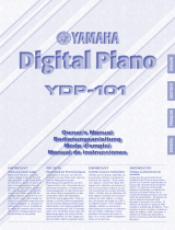 Yamaha YDP-101 Användarmanual