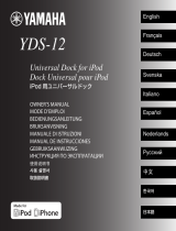 Yamaha YDS-12 Bruksanvisning