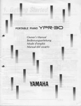 Yamaha YPR-30 Bruksanvisning