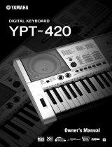 Yamaha YPT-420 Bruksanvisning