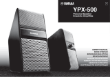 Yamaha YPX-500 Bruksanvisning