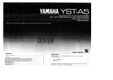 Yamaha YST-A5 Bruksanvisning