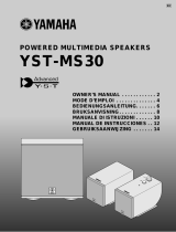 Yamaha YSTMS30 Användarmanual