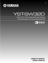 Yamaha YST-SW320 Användarmanual