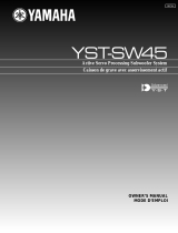 Yamaha YST-SW45 Användarmanual