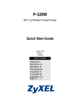 ZyXEL 802.11g Användarmanual