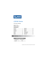 ZyXEL Communications LTE3301-Q222 Bruksanvisning