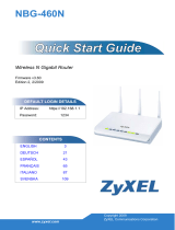 ZyXEL Communications NBG-460N Snabbstartsguide