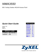 ZyXEL CommunicationsNWA3550