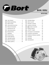 Bort BHK-185U Användarmanual