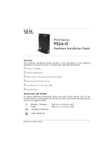 SEH Computertechnik SEH InterCon PS54-G Användarmanual