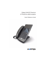 Aastra IP Premium Dialog 5446 Användarguide