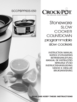 Crock-Pot STONEWARE SLOW COOKER Användarmanual