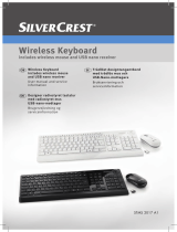 Silvercrest Wireless keyboard Användarmanual