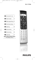 Philips Universal Remote Control 7-in-1 Användarmanual