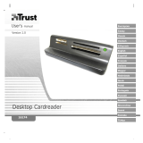 Trust All-in-1 Desktop Card Reader, 4 Pack Användarmanual