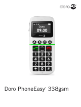 Doro phone easy 338gsm Bruksanvisning