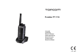 Topcom Protalker PT-1116 - RC 6421 Bruksanvisning