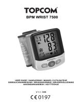 Topcom BPM Wrist 7500 Användarmanual