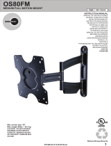 OmniMount OMN-OS80FM Användarmanual
