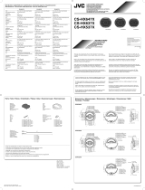 JVC CS-HX537X Användarmanual