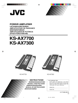 JVC AX7300 - Amplifier - Warren G Signature Användarmanual