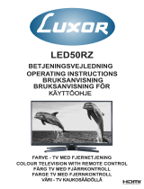 Luxor LED50RZ Användarmanual
