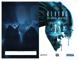 Sega Aliens Colonial Marines 10086690170 Användarmanual