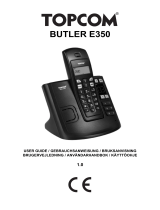 Topcom Butler E350 Användarmanual