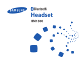 Samsung HM-1300 Användarmanual