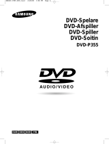 Samsung DVD-P355B Användarmanual
