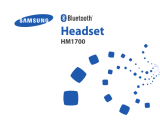 Samsung HM1700 Användarmanual