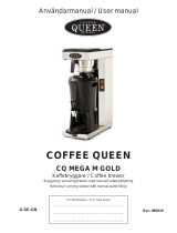 Coffee Queen CQ Mega M Gold Användarmanual