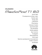 Huawei MediaPad T1 8.0 Snabbstartsguide