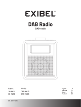 Exibel DAB X40S Användarmanual