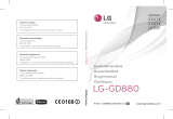 LG GD880.APRTBK Användarmanual