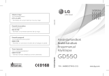 LG GD550 Användarmanual
