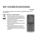 LG KP130.AKPNBK Användarmanual